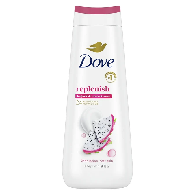 Moisturizing Bodywash in Kenya - Dove Replenish with Dragon Fruit and Coconut Cream 1 bottle