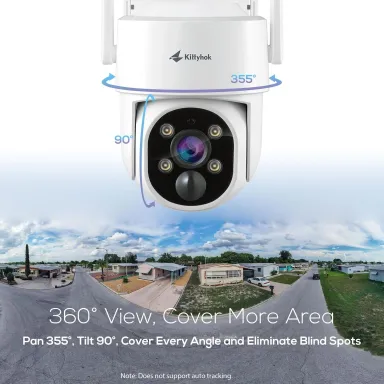 Solar Wireless Security Camera System 4 Cam-Kit