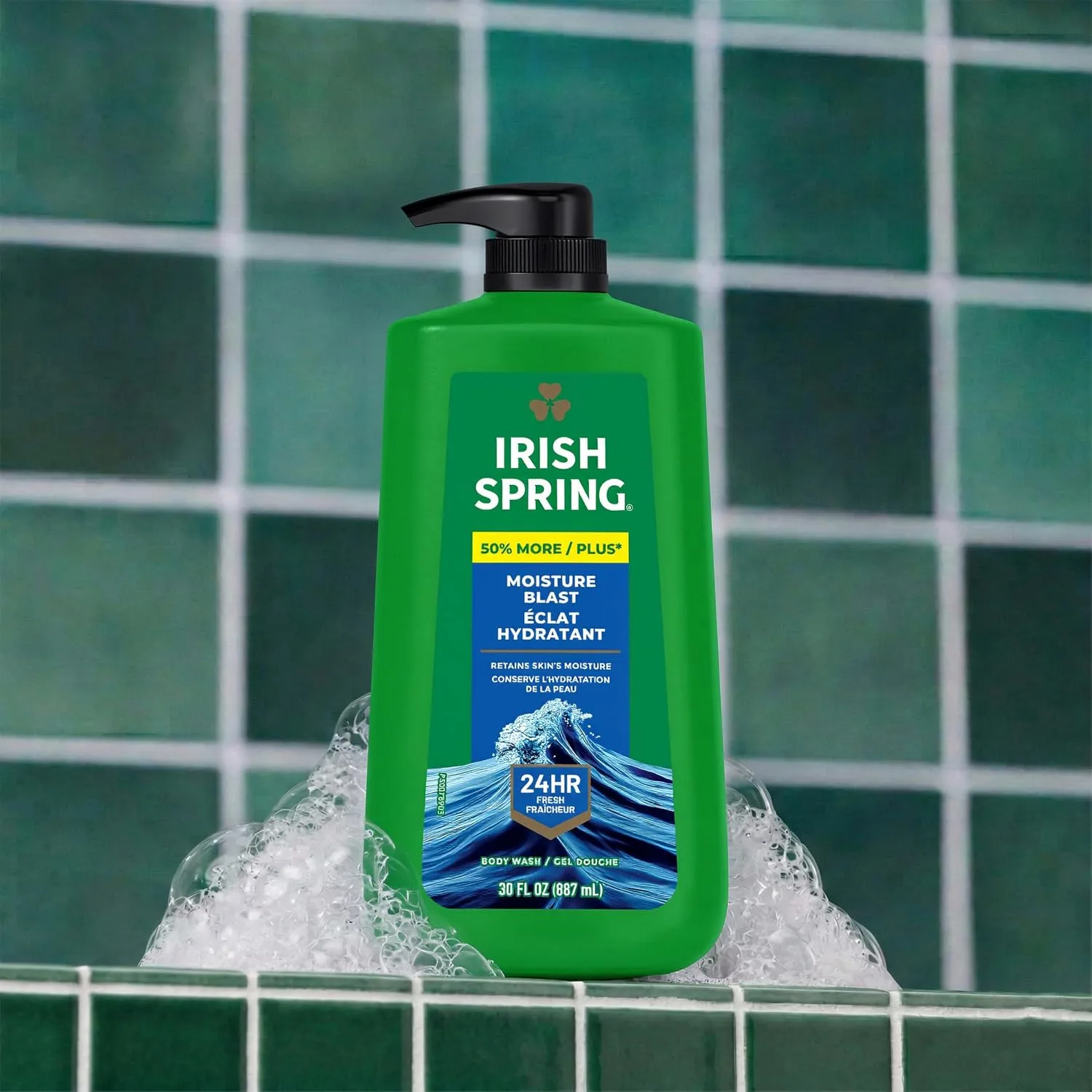 Irish Spring Moisturizing Body Wash for Men in Kenya, Moisture Blast Scent - (Pack of 1)