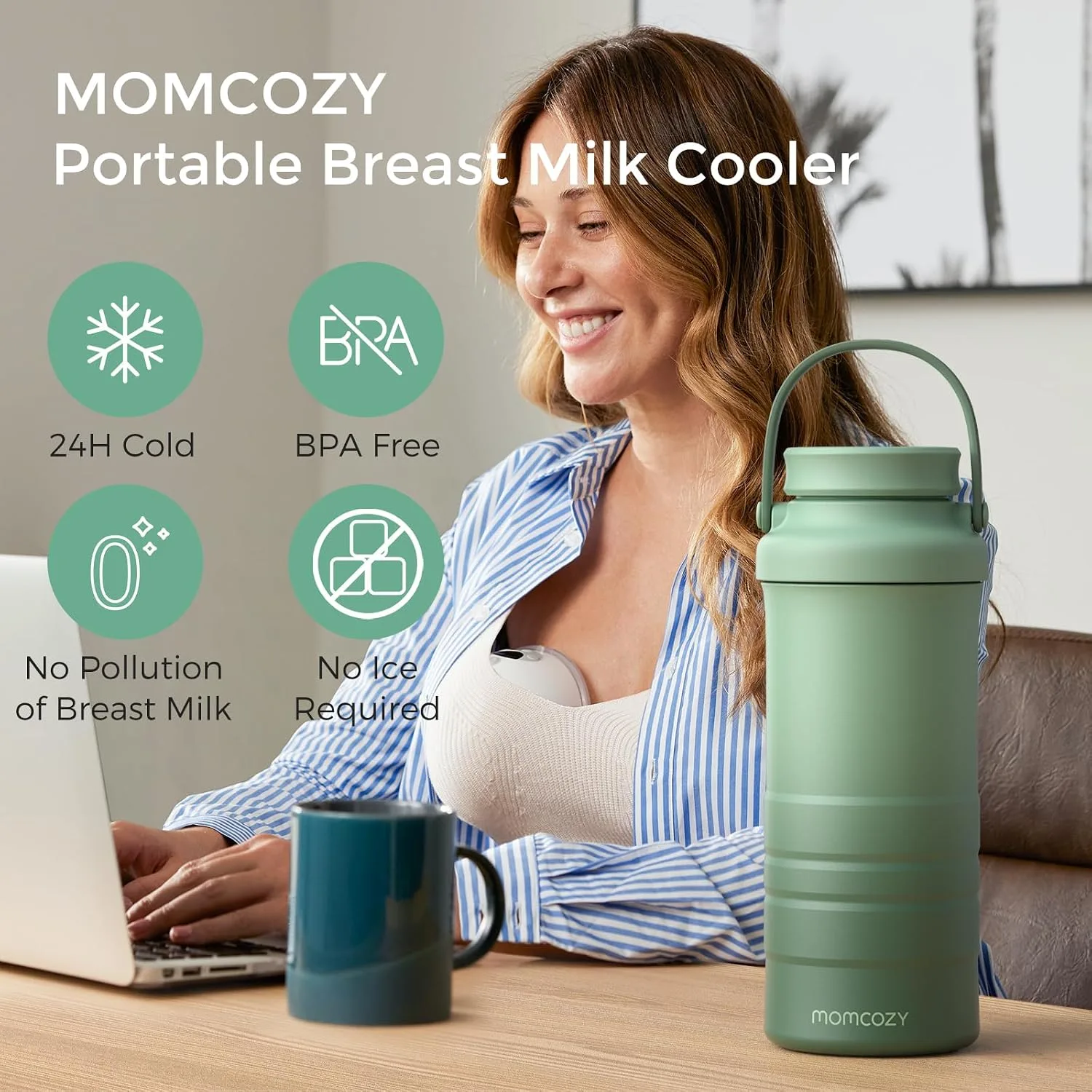 Momcozy Portable Breastmilk Cooler in Kenya