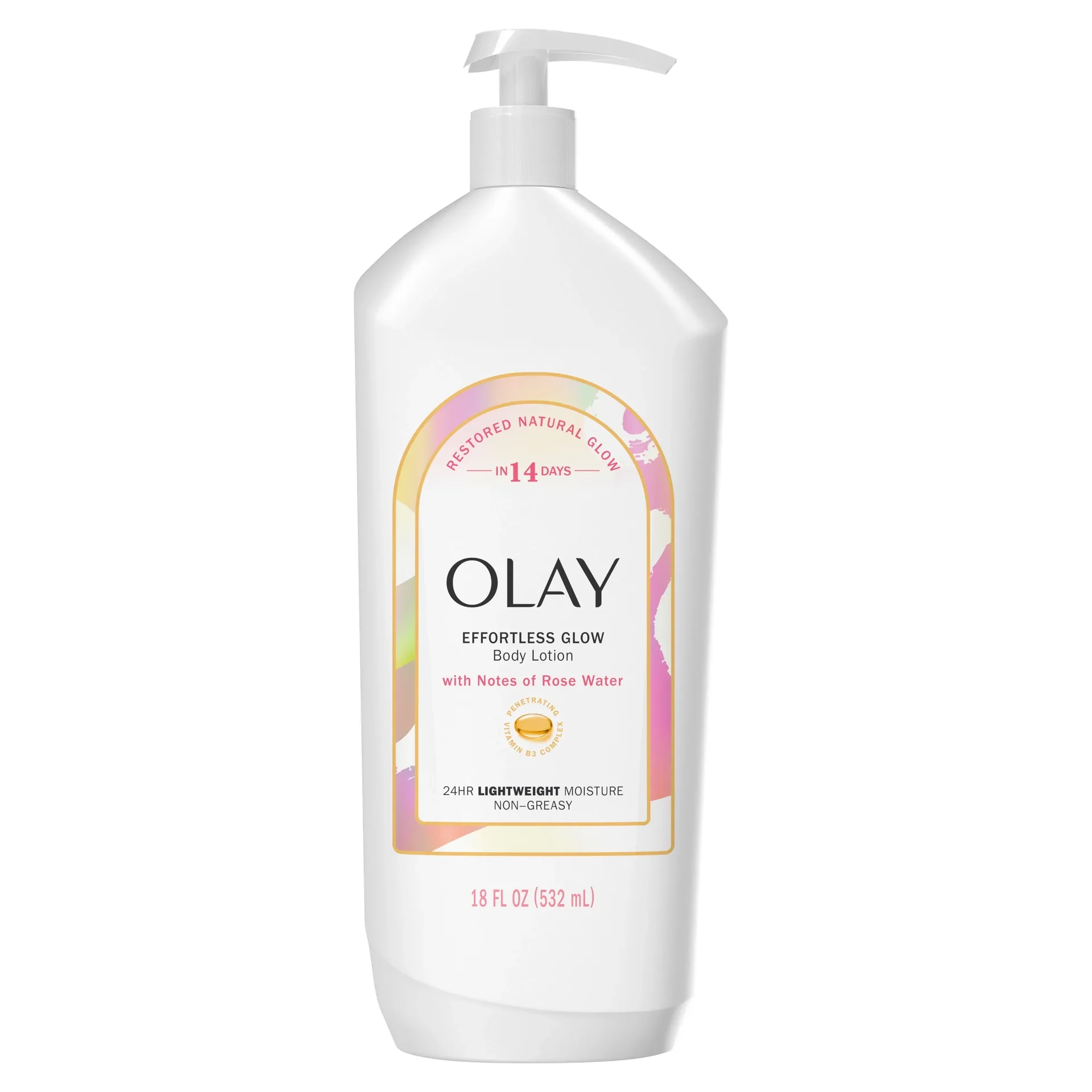 Olay Effortless with Notes of Rose Water Body Lotion 532ml