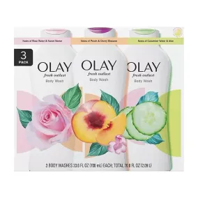 Olay Body Wash in Kenya - Fresh Outlast with Vitamin B3, 3 Pack