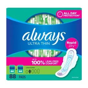 Always Ultra Thin Pads, Size 2