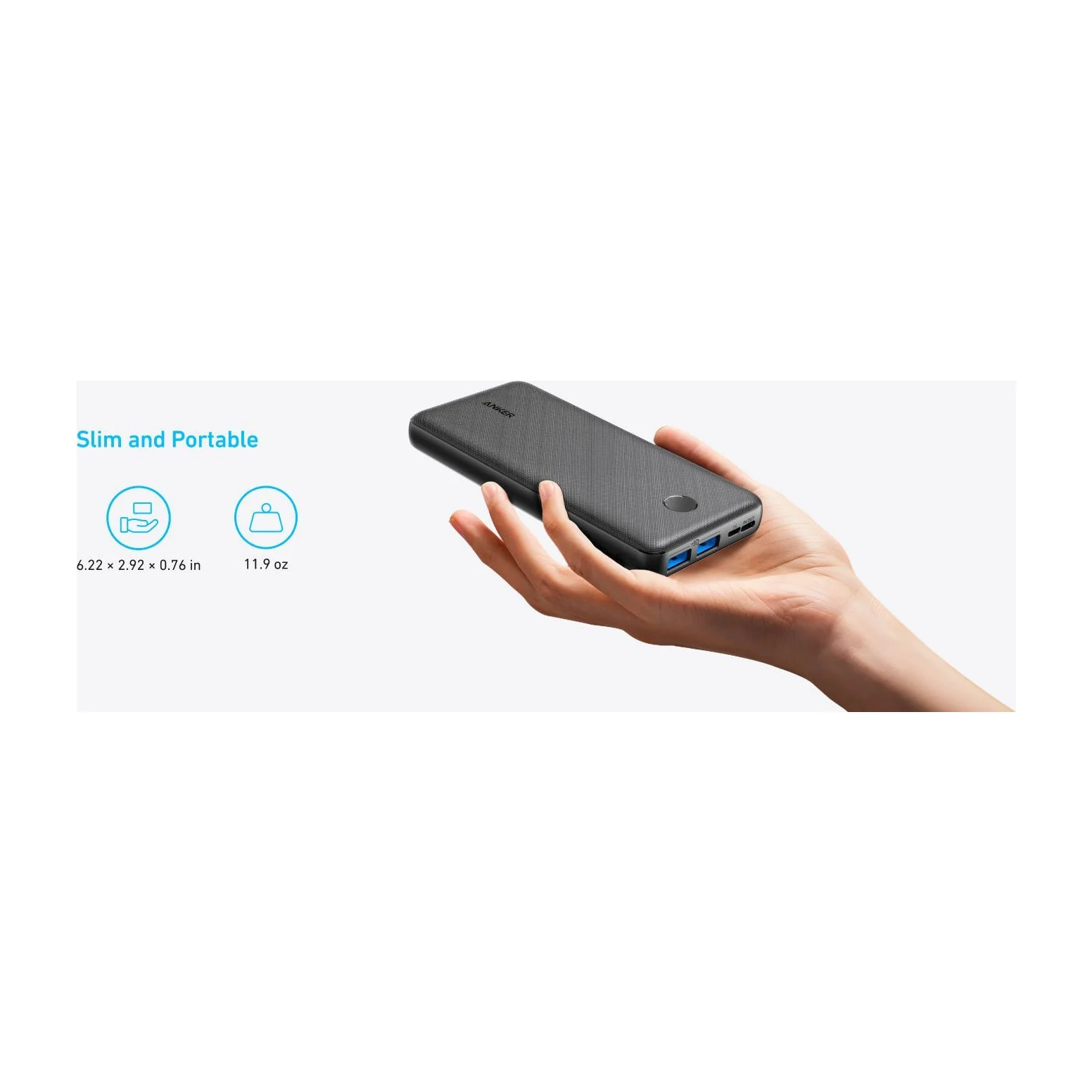 Anker Laptop Power Bank, 25,000mAh
