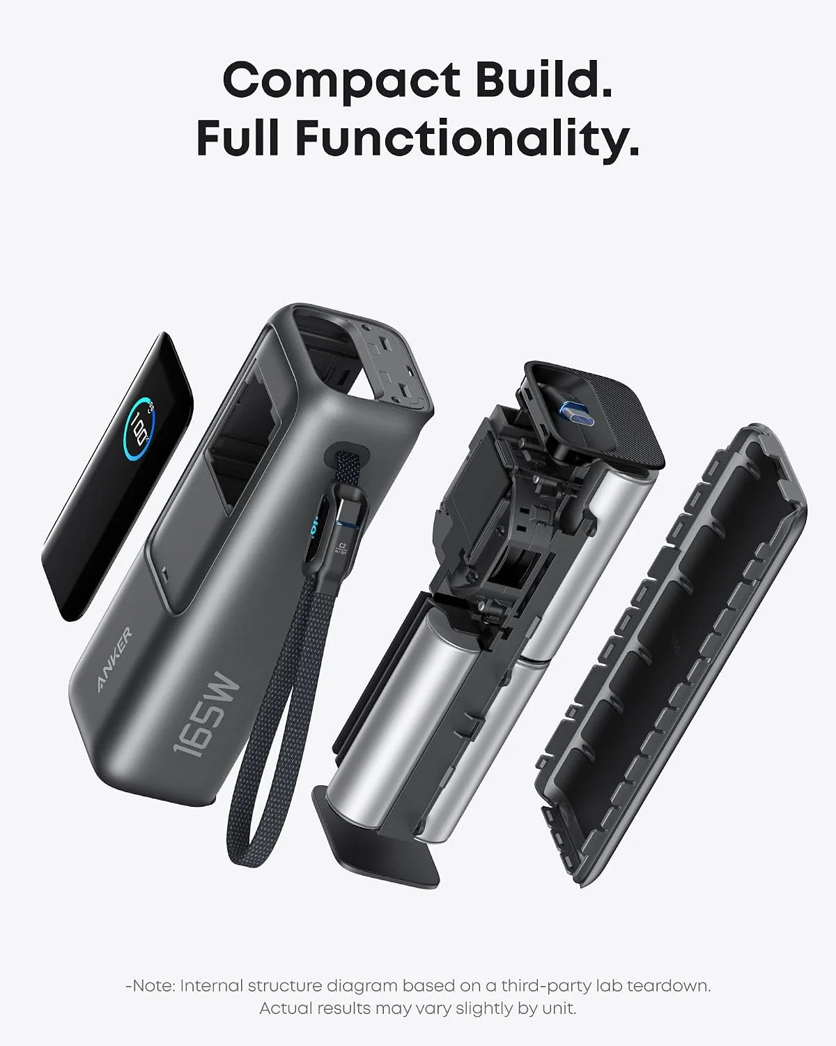 Anker Laptop Power Bank, 25,000mAh