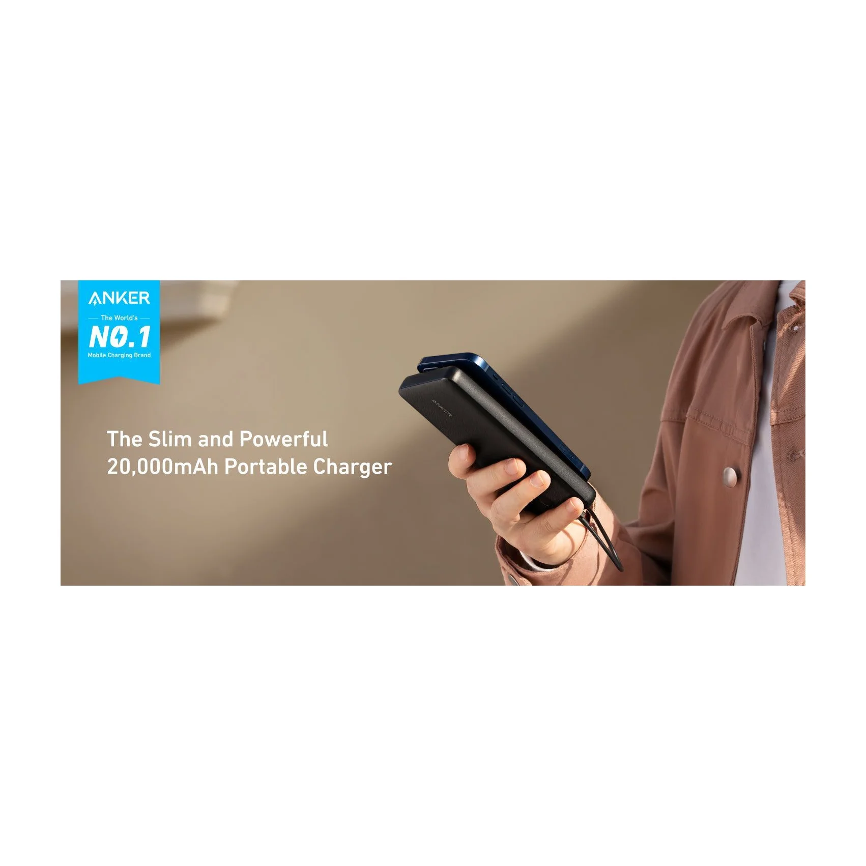 Anker Laptop Power Bank, 25,000mAh