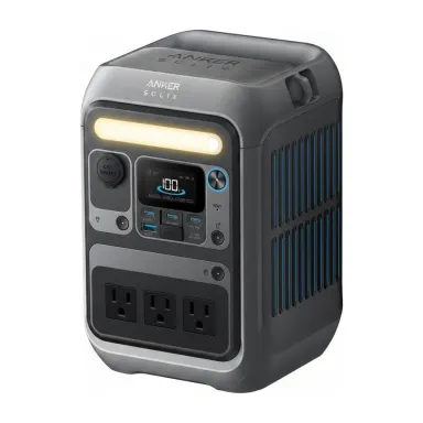 Anker SOLIX C300 Portable Power Station, 288Wh 300W LiFePO4