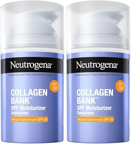 Anti-Aging Moisturizer Kenya-Neutrogena Collagen Bank Face Moisturizer SPF 30 (2 Pack)