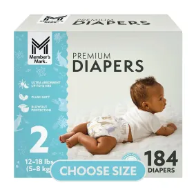 Baby Diapers in Kenya - Member's Mark Size 2 (184 Count)