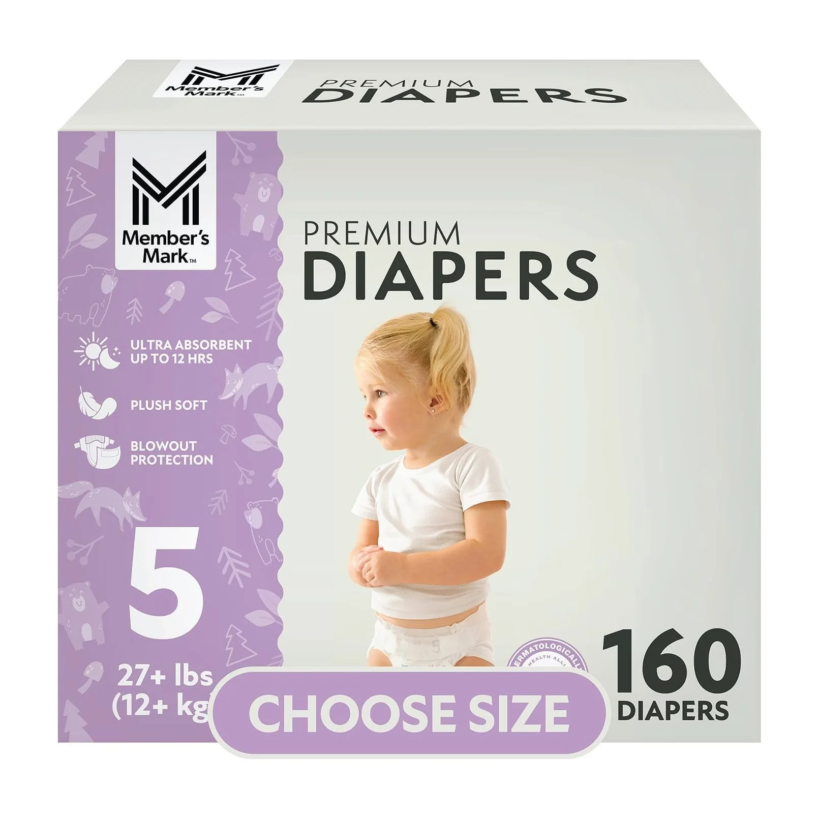 Baby Diapers in Kenya - Member's Mark Size 5