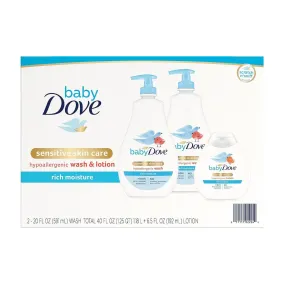 Baby Dove Wash and Lotion in Kenya - 3 Pack Gentle Care