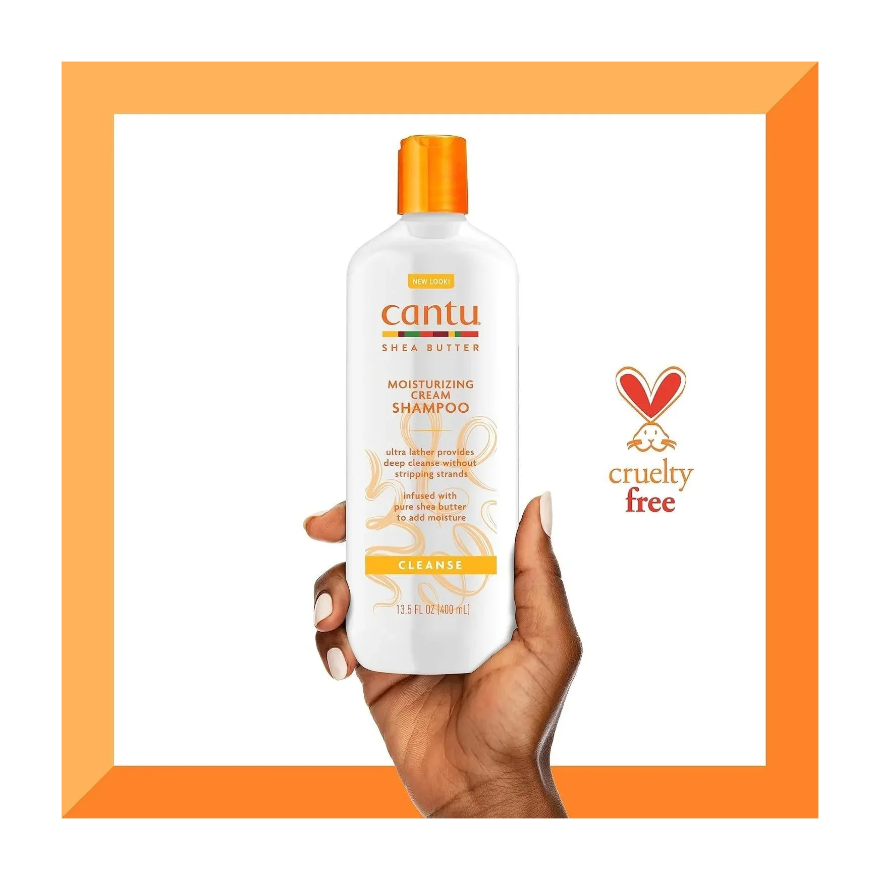 Cantu Moisturizing Cream Shampoo with Shea Butter