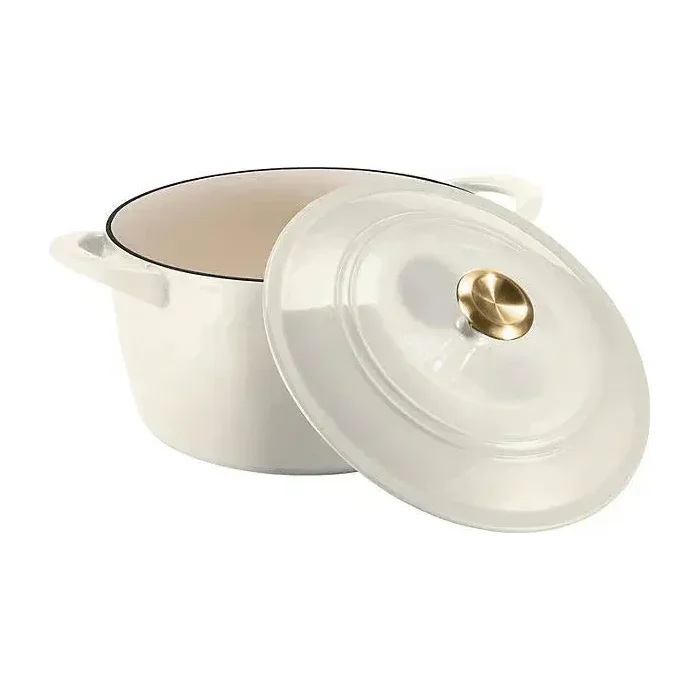 Tramontina 7 Qt Enameled Cast Iron Dutch Oven, Satin Black