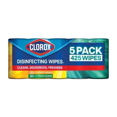 Clorox Disinfecting Wipes (Pack of 5)