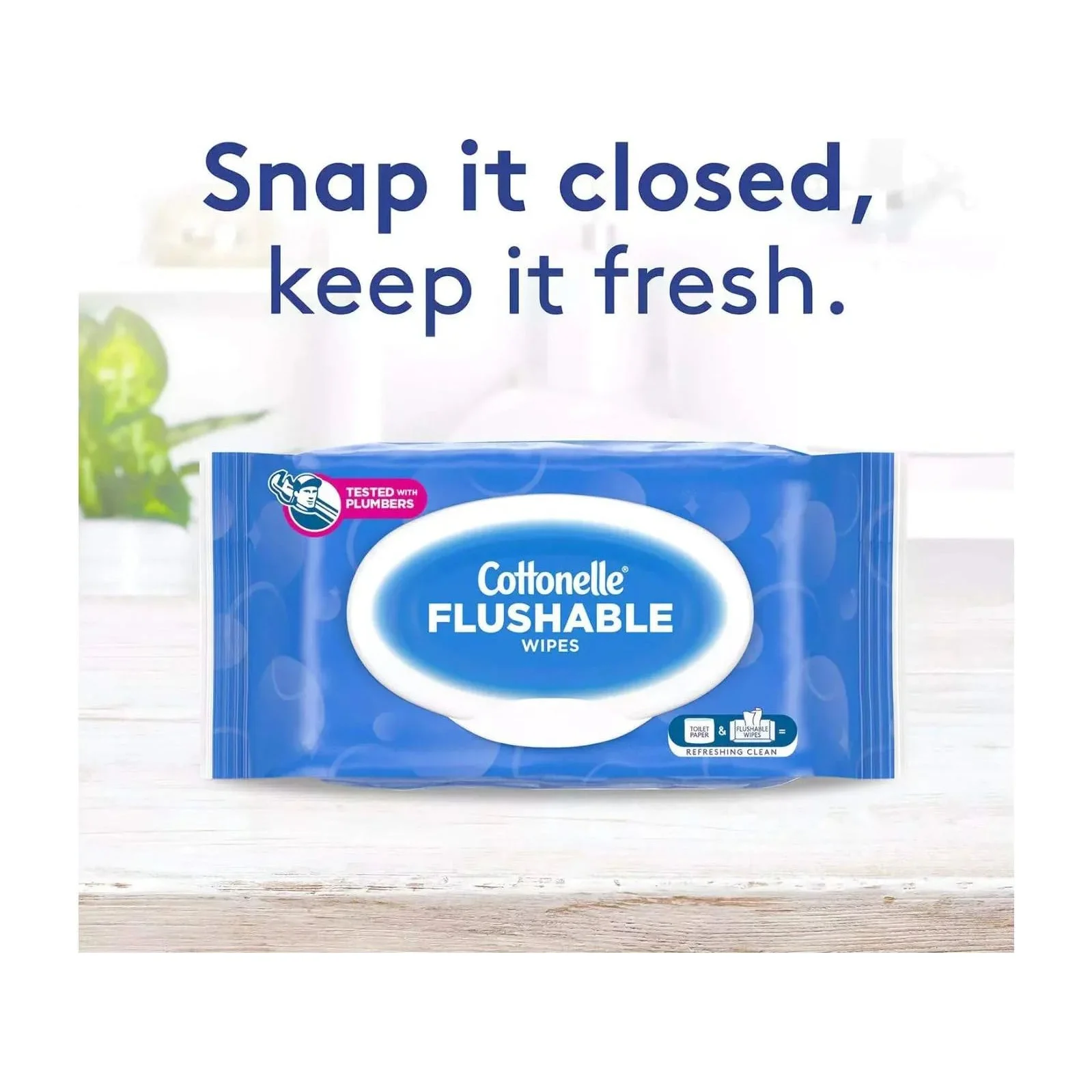 Cottonelle Fresh Care Flushable Cleansing Cloth, 504 Count