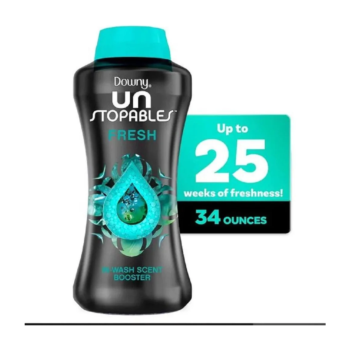 Downy Unstopables In-Wash Scent Booster Beads, Fresh (34 oz.)