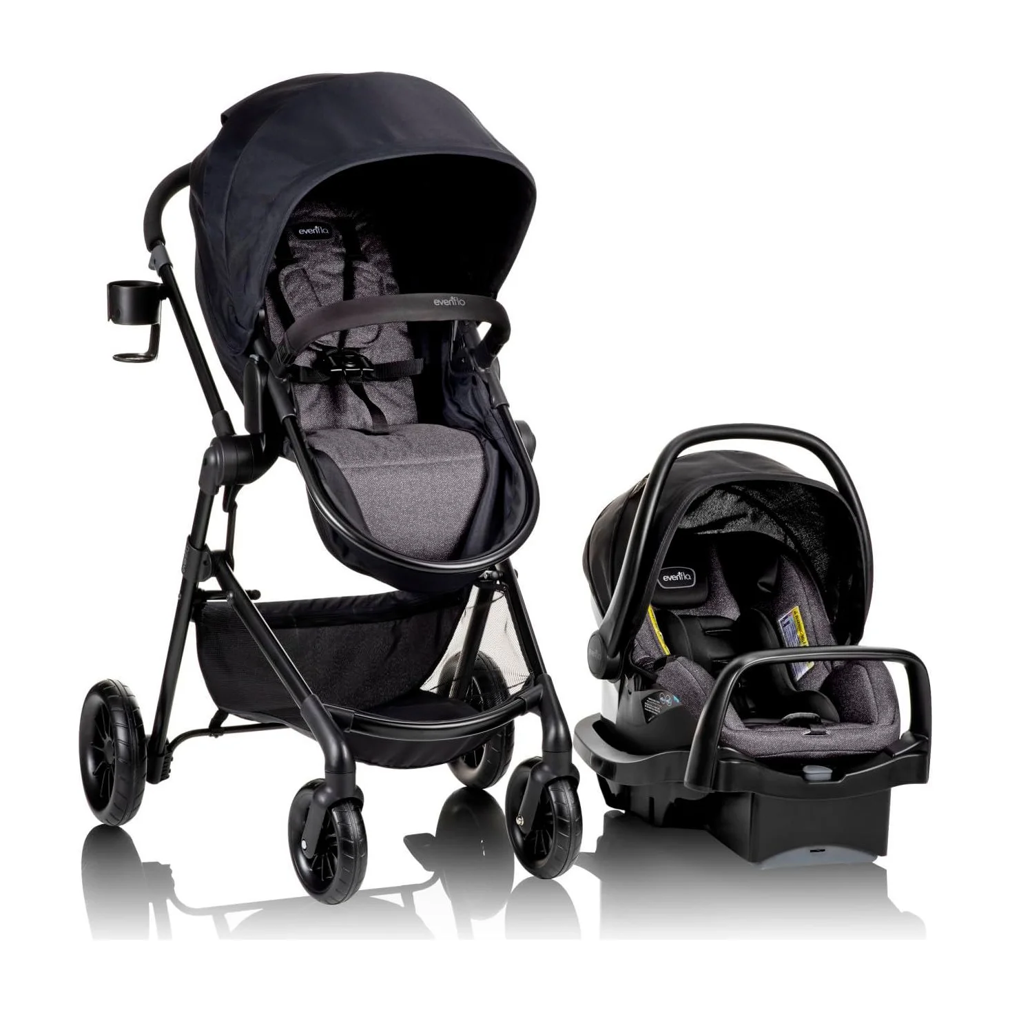 Evenflo Infant Car Seat, Casual Gray