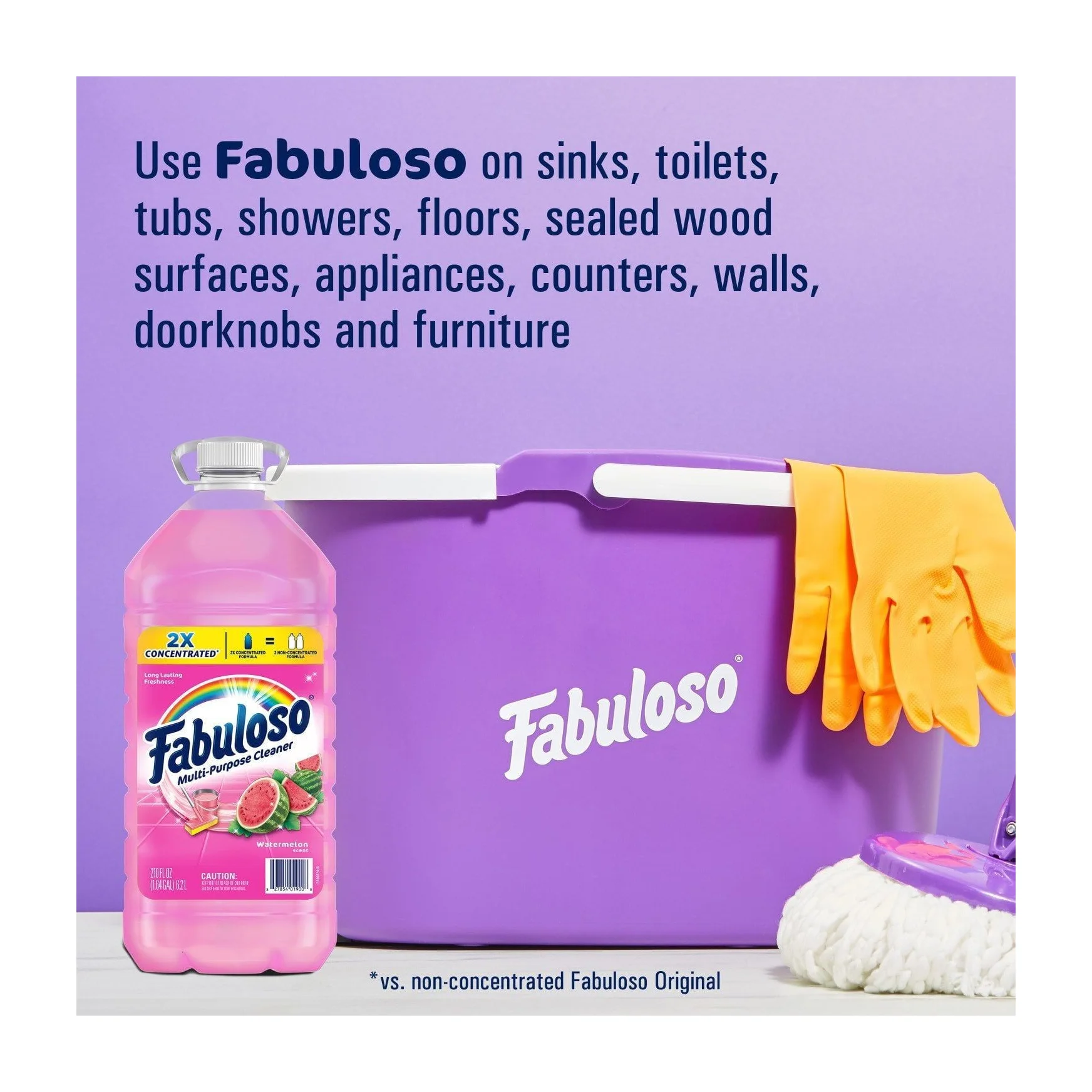 Multi-Purpose Cleaner in Kenya - Fabuloso 2X Concentrated, 6.2 Litres
