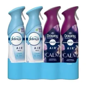 Febreze Air Effects Linen & Sky + Air Calm Lavender