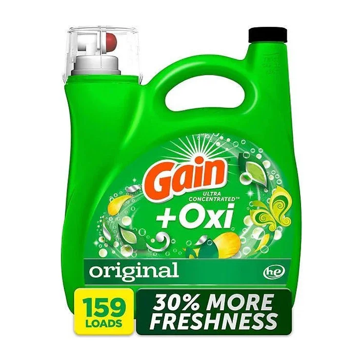 Gain + Oxi Liquid Laundry Detergent