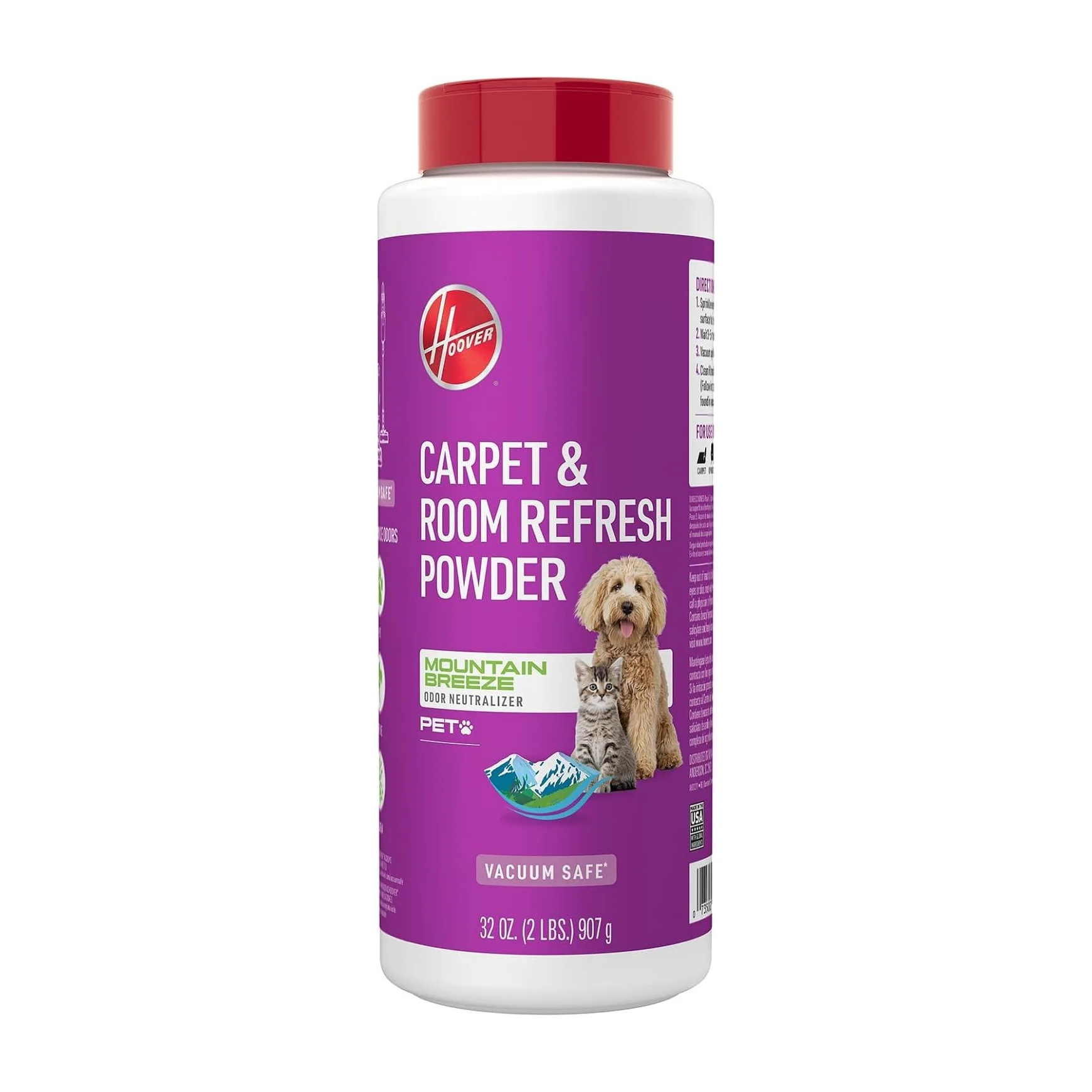 Pet Carpet Deodorizer Keny-Hoover Pet Carpet and Room Refresher, (2 pack)