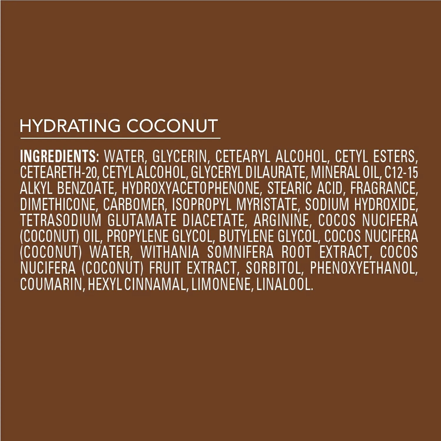 Jergens Hydrating Coconut Body Lotion (496ml)