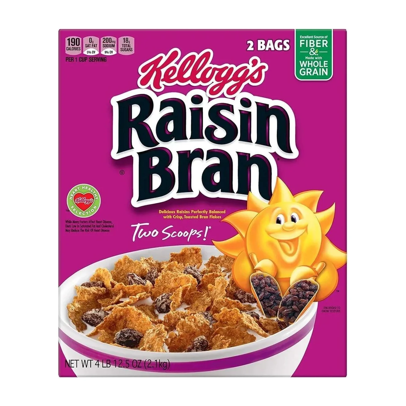 Kellogg's Raisin Bran, Breakfast Cereal, Original
