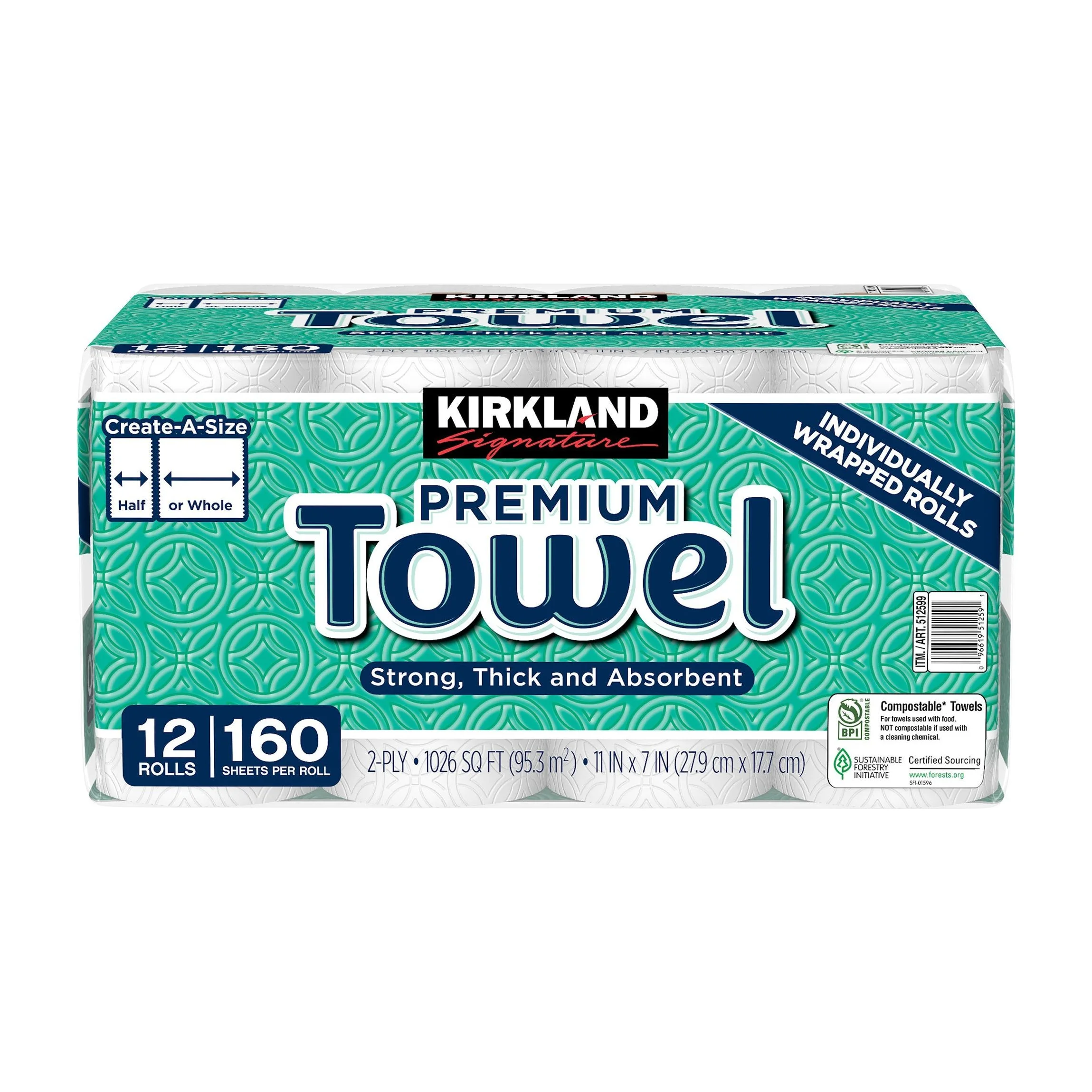 Kirkland Signature Paper Towels in Kenya - 2 Ply, 160 Sheets