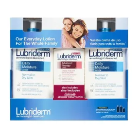 Body Lotion in Kenya - Lubriderm Daily Moisture, 3 Pack