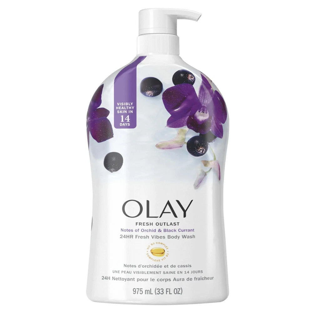 Olay Fresh Outlast Body Wash - Rose water