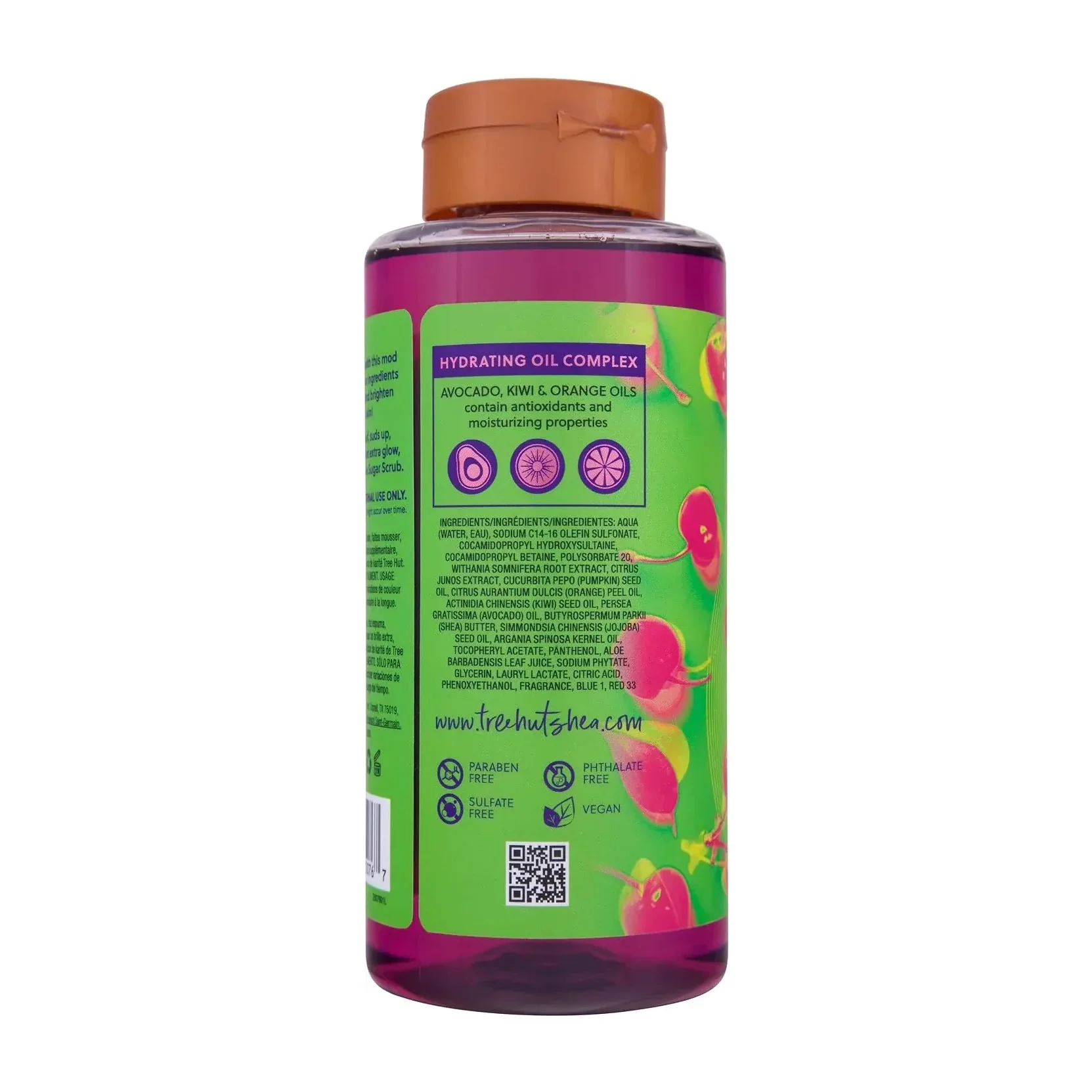 Hydrating & Moisturizing Body Wash in  Kenya -Tree Hut Cherry Rave Body Wash