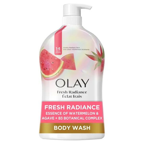 Hydrating Body Wash in Kenya-Olay Fresh Radiance Body Wash Watermelon & Agave