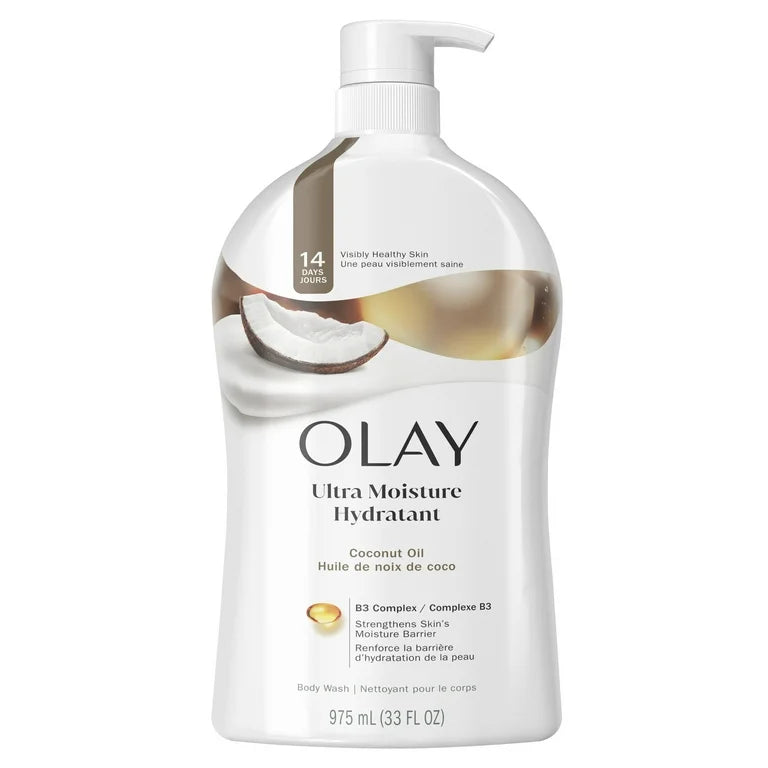Hydrating Body Wash in Kenya-Olay Fresh Radiance Coconut Oil 