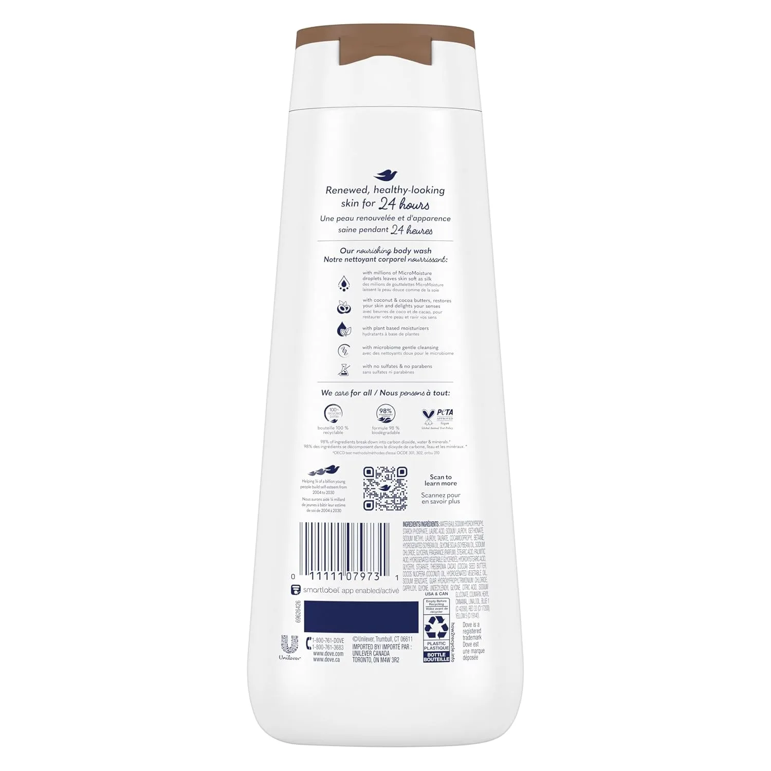 Restoring Body wash in kenya-Dove Restoring Body Wash  1bottle