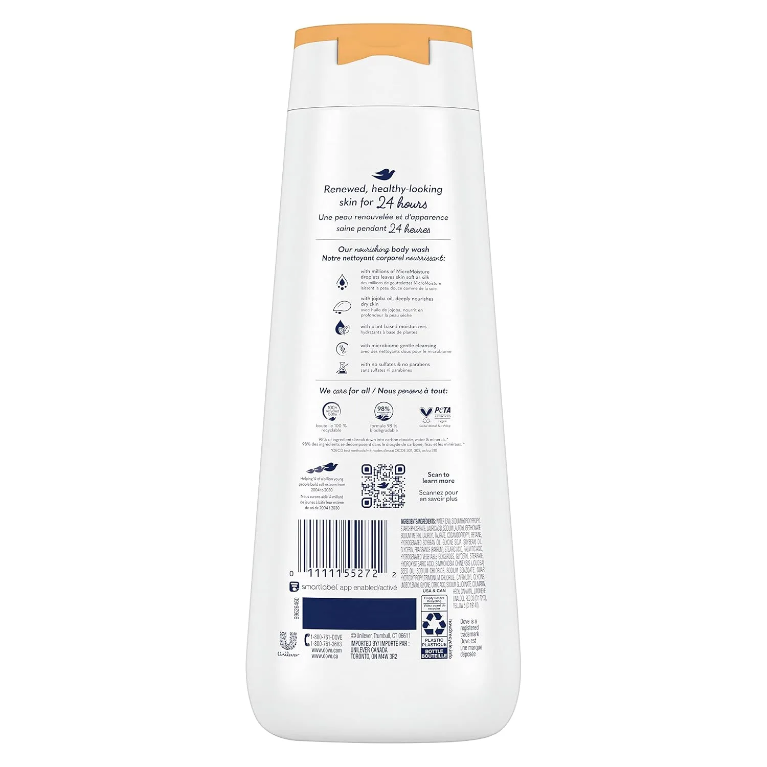 Dryness Relief Body wash in Kenya-Dove Dryness Relief Body Wash with Jojoba Oil  1bottle