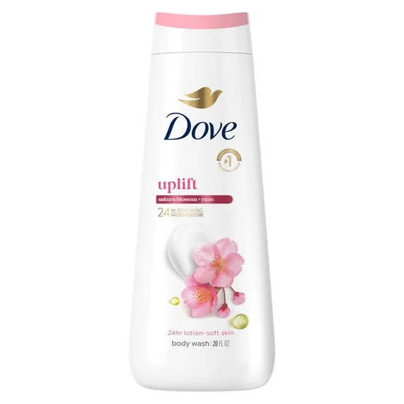 Hydrating Bodywash in Kenya -Dove Uplift Sakura Blossom and Yuzu Body Wash 