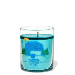 Scented Candles in Kenya-Bath & Body Works Flannel 1-Wick Candle 