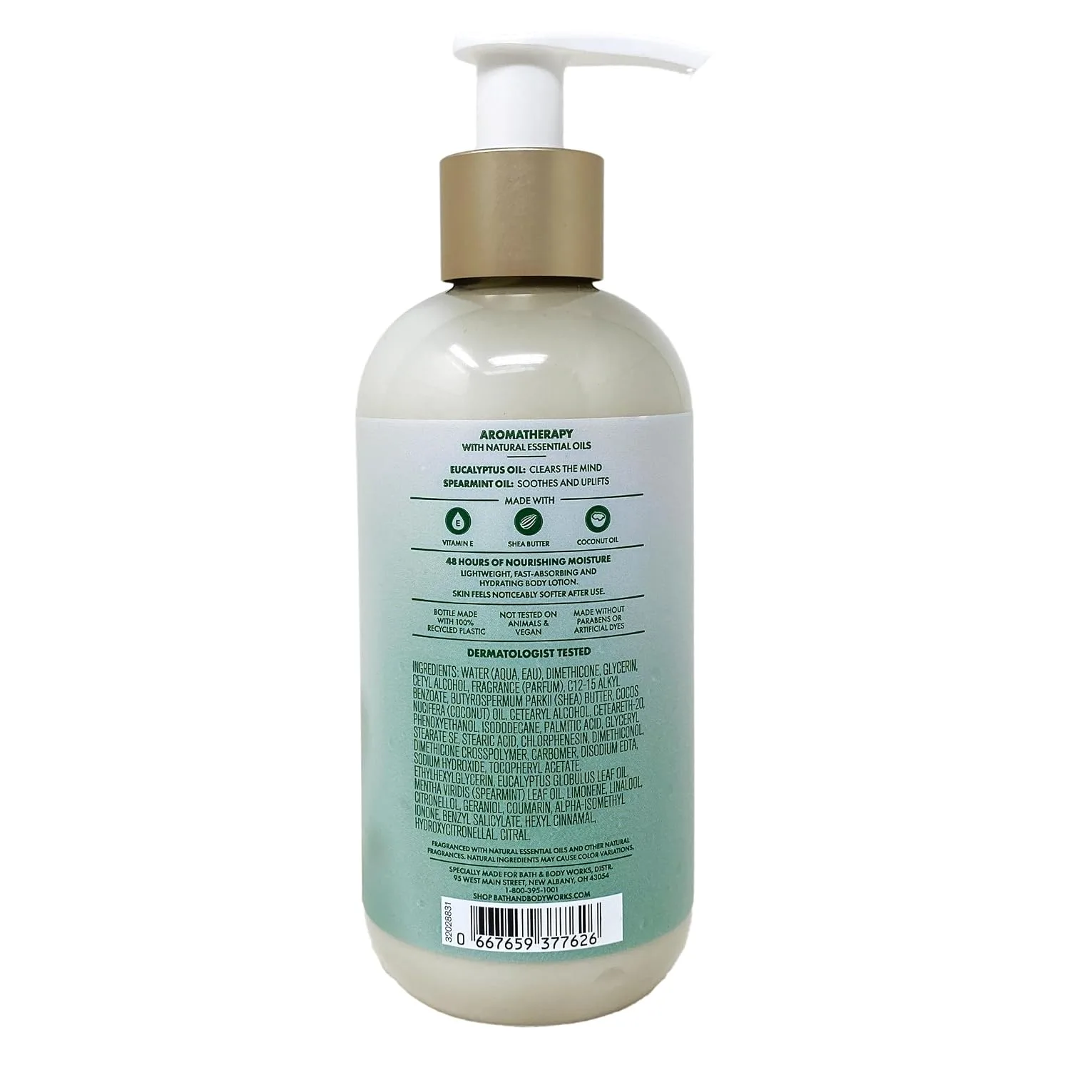 Moisturizing Body Lotion in Kenya-Bath & Body Works Eucalyptus Spearmint 