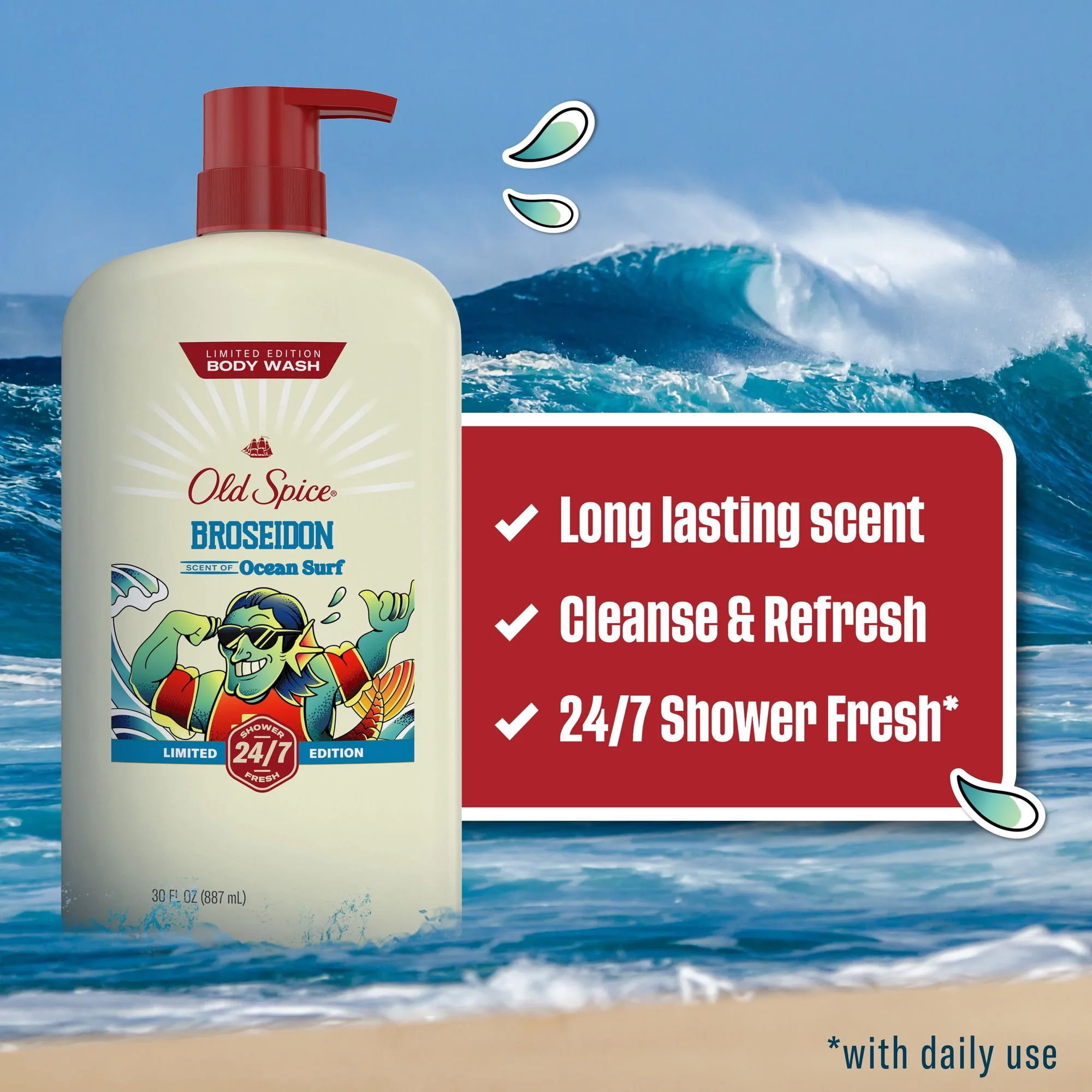 Hydrating Men's Body Wash in Kenya-Old Spice Assorted 2-Pack