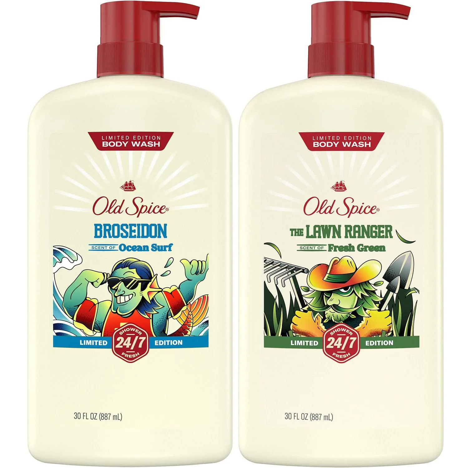 Hydrating Men's Body Wash in Kenya-Old Spice Assorted 2-Pack