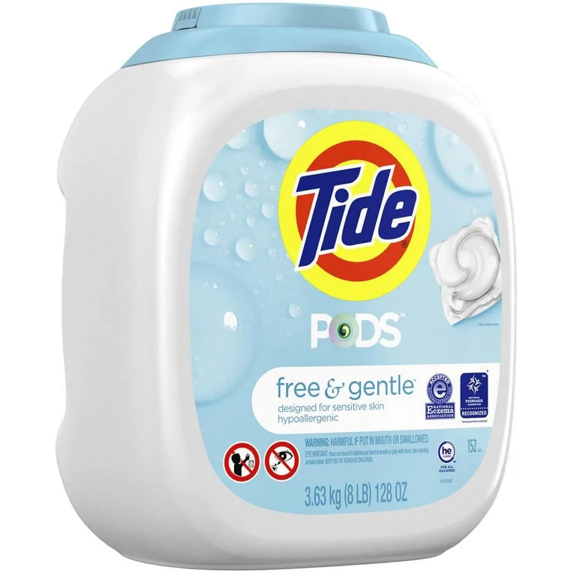 Laundry Detergent in Kenya-Tide PODS Free & Gentle (152 pacs)