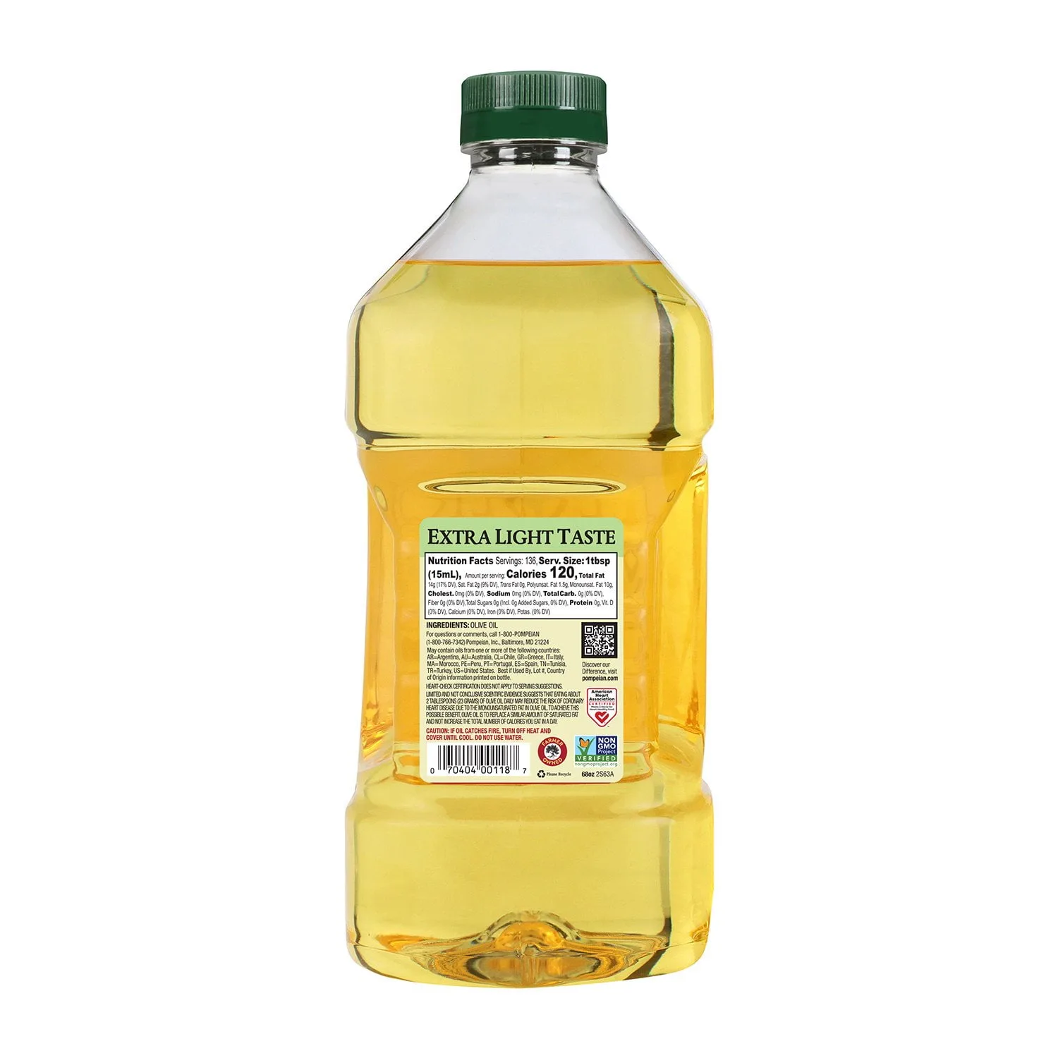 Olive Oil in Kenya-Pompeian Extra Light Taste (2Litres)