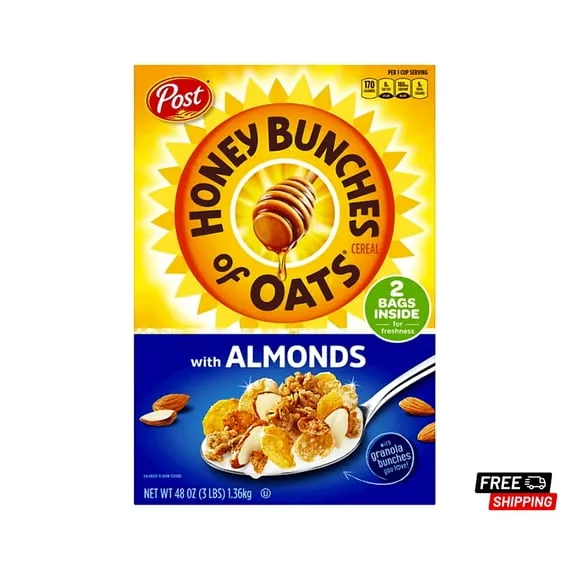 Cereals in Kenya-Honey Bunches of Oats with Almonds 