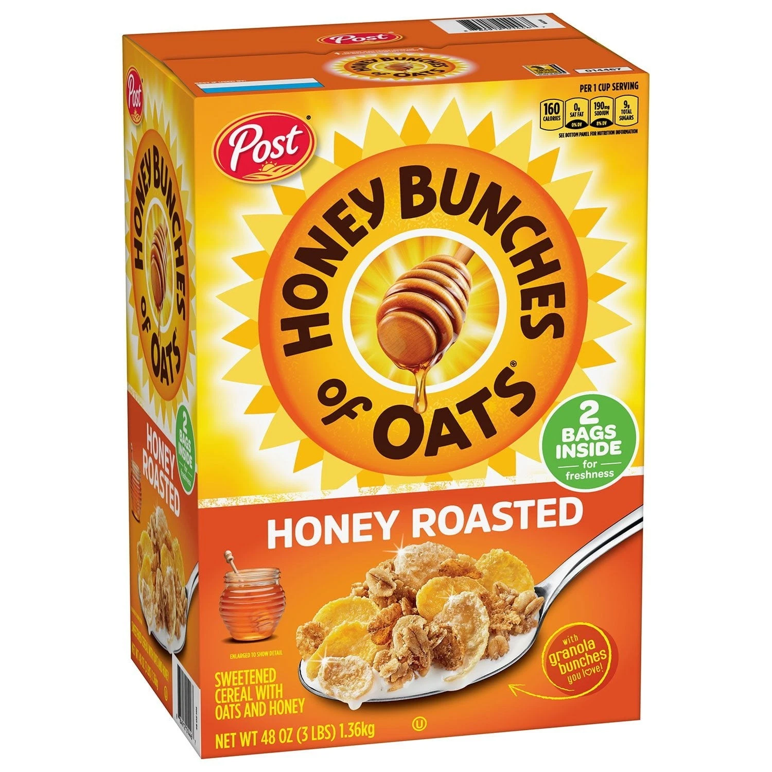 Cereals in Kenya-Honey Bunches of Oats Honey Roasted 