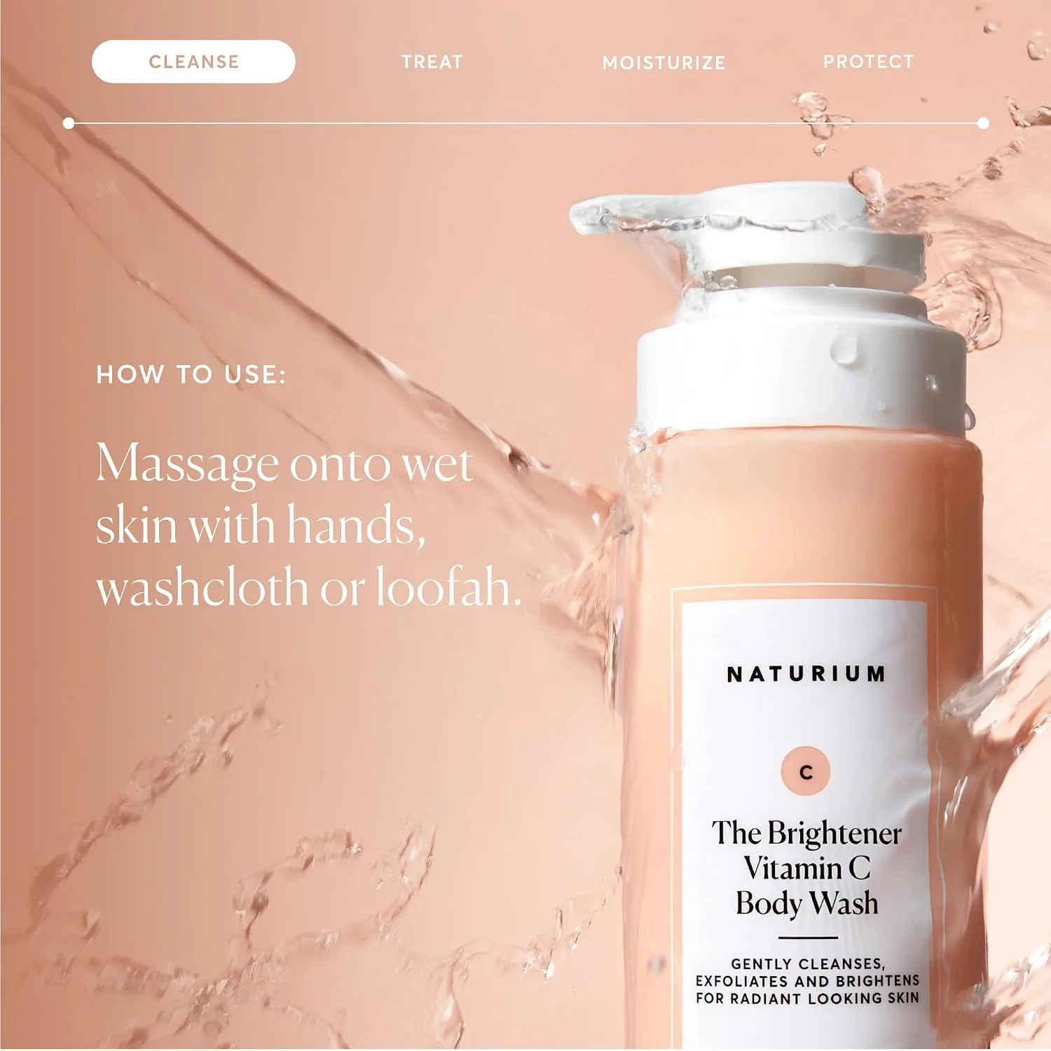 Naturium The Brightener Vitamin C Body Wash in Kenya