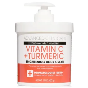 Brightening Cream in Kenya-Advanced Clinicals Vitamin C +Tumeric