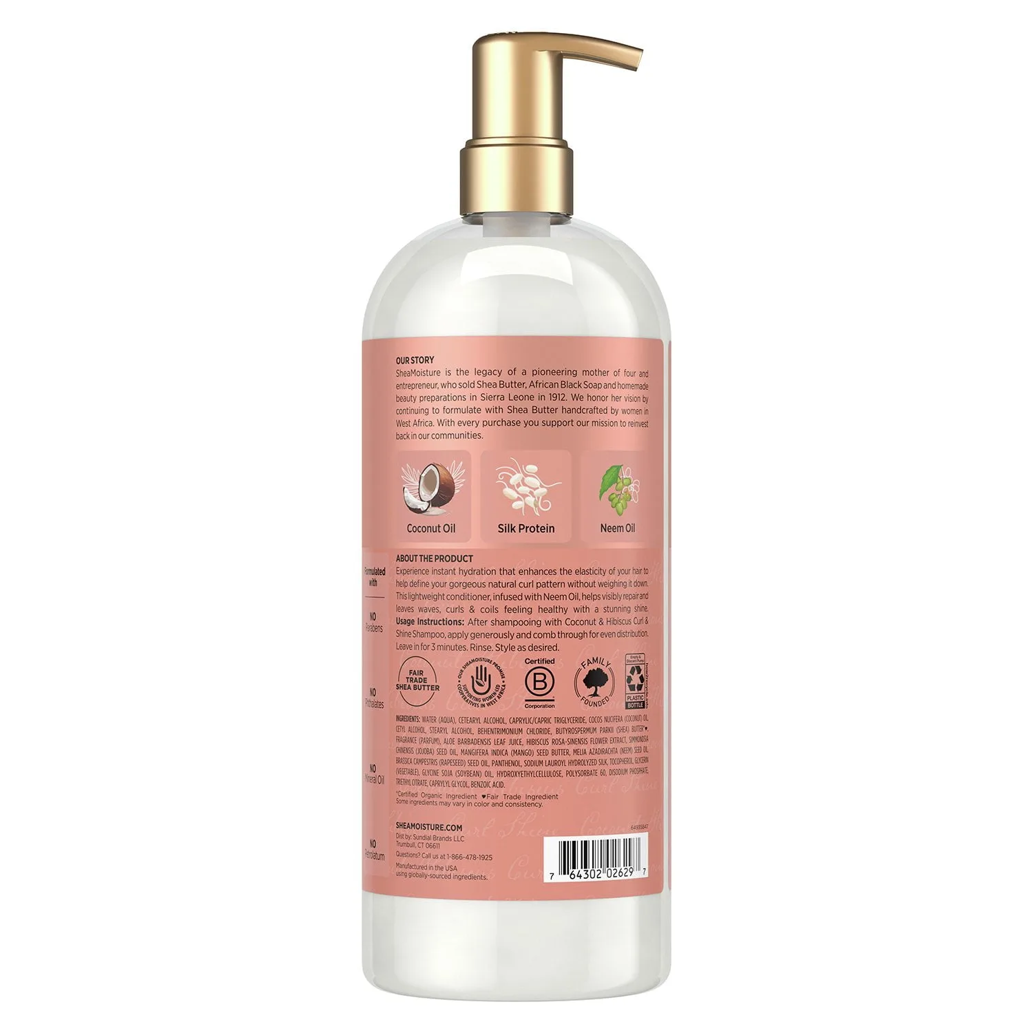 Hydrating contioner in kenya -Shea Moisture Coconut Hibiscus Conditioner,
