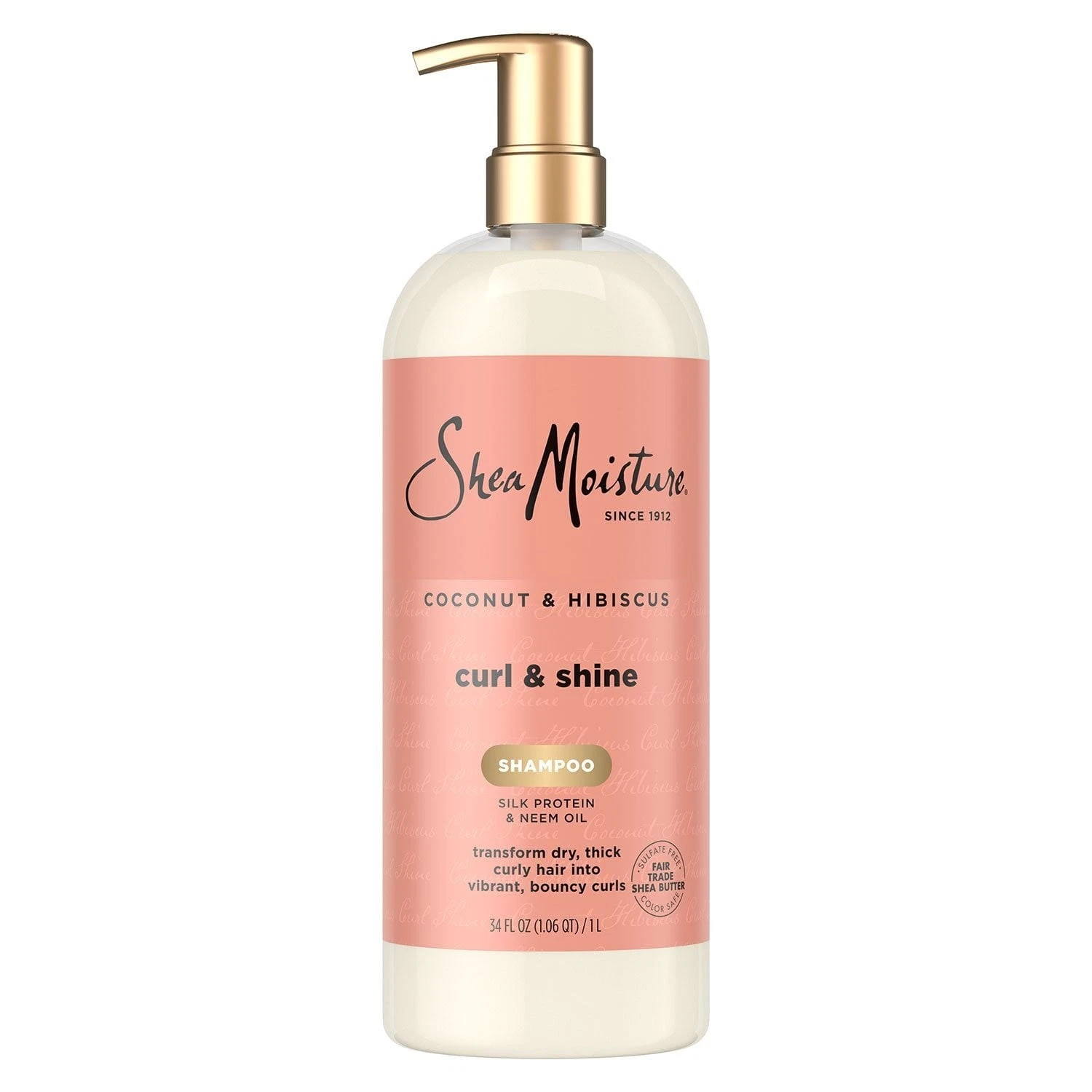 Hydrating Shampoo in Kenya -Shea Moisture Coconut Hibiscus Shampoo