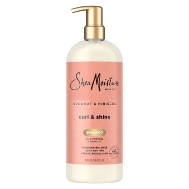 Hydrating Shampoo in Kenya -Shea Moisture Coconut Hibiscus Shampoo