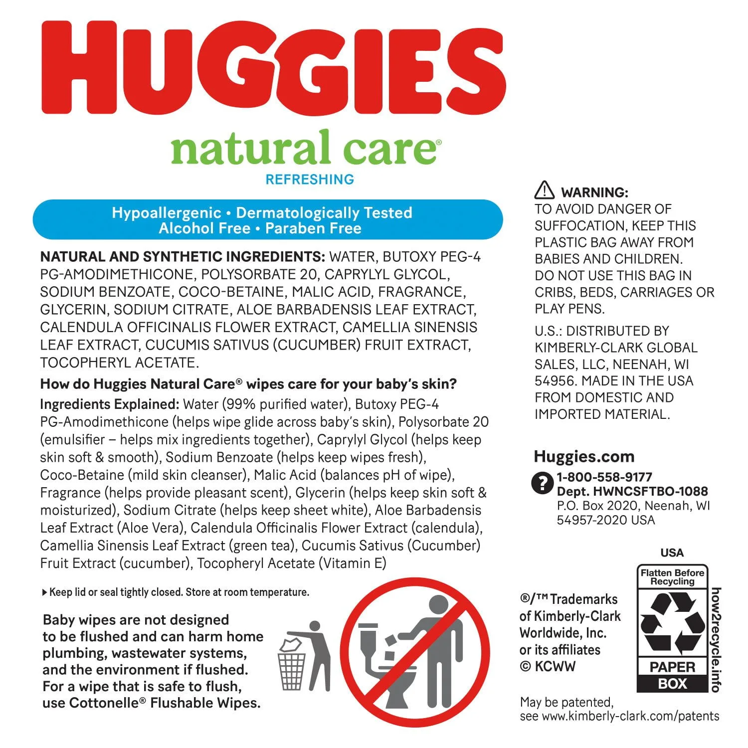 Baby wipes in Kenya-Huggies Natural Care Baby Wipes, Cucumber and Green Tea,1088 Wipes